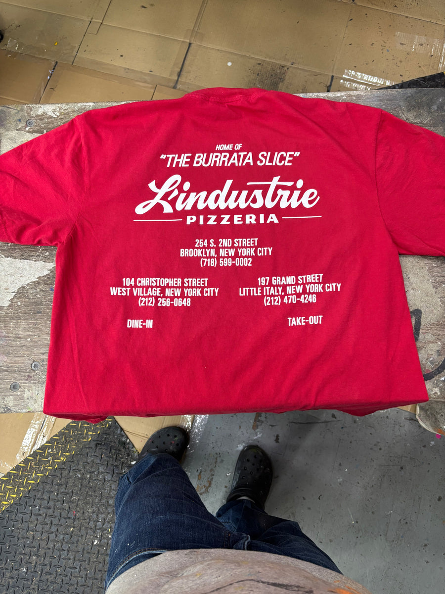 L'industrie Tee (Red) – L'industrie Pizzeria