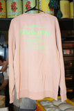 Mauve cotton crewneck